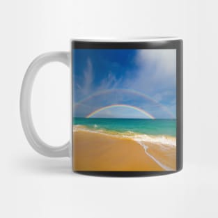 Double Rainbow Baldwin Beach Mug